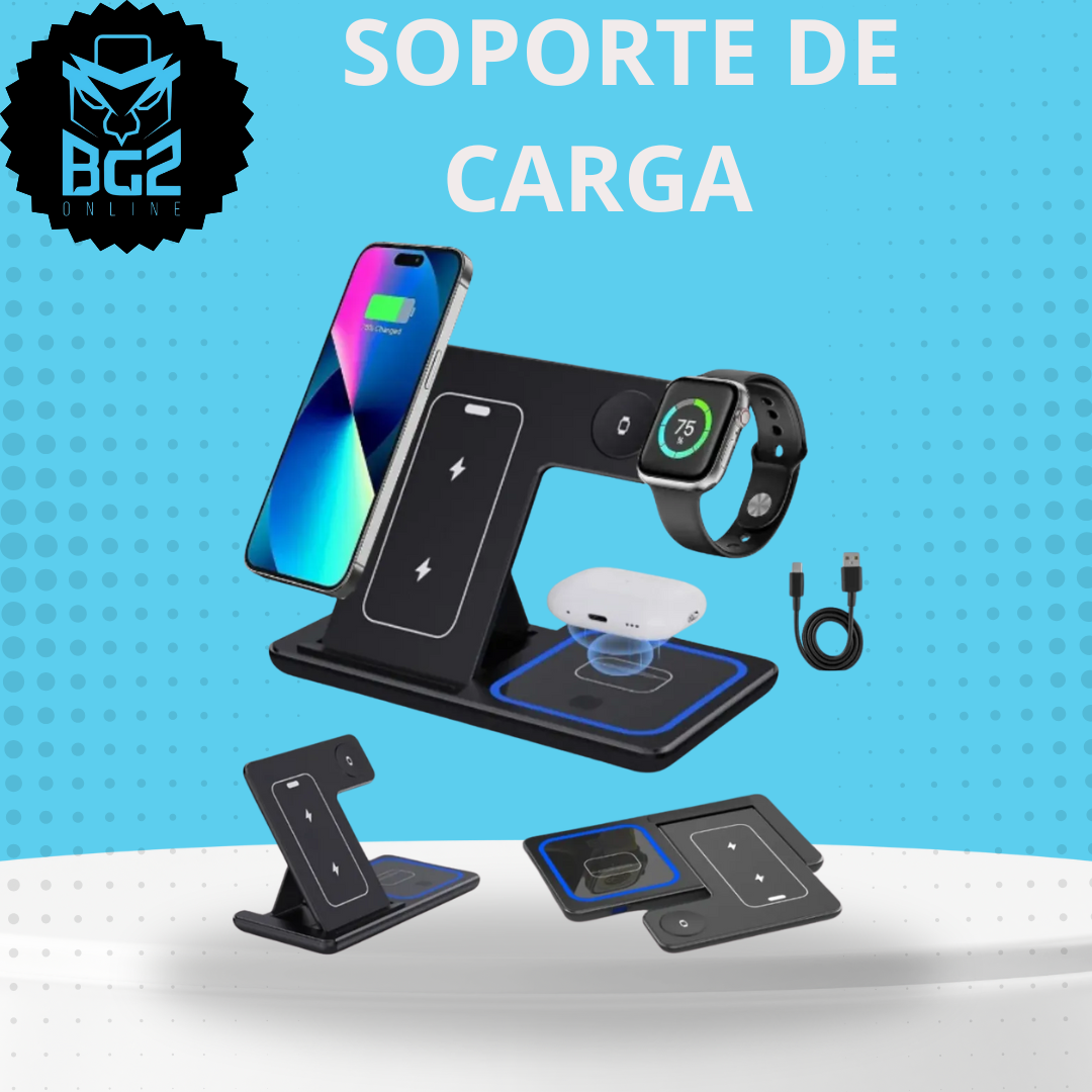 SOPORTE DE CARGA MULTIFUNCIONAL 3 EN 1